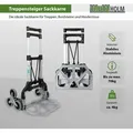 Produktbild: Alu Treppensteiger Sackkarre 70 Kg Klappbar Extra Hoch 109 Cm