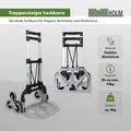 Produktbild: Treppensackkarre Sackkarre Treppensteiger Alu klappbar 70 kg Transportkarre