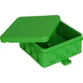 Produktbild: Kopp Feuchtraum Aufputz-Abzweigdose, 85 x 85 x 40 mm, IP54, grün