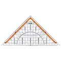 Produktbild: Rotring Geodreieck S0903950, 23 cm Hypotenuse, mit Griff