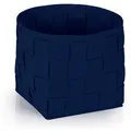 Produktbild: N8WERK Aufbewahrungskorb Filz Aufbewahrungsbox in S, M und L, S: 24x24cm, M: 32x32cm, L: 40x40cm blau 32 cm x 32 cm x 32 cm