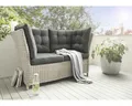 Produktbild: Gartenbank Destiny Palma Polyrattan 2-Sitzer grau