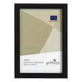 Produktbild: goldbuch Bilderrahmen Skandi 10x15 cm, Einzelrahmen aus Echt Holz, Portraitrahmen zum Stellen, Holzrahmen mit Wandhalterung, Foto Rahmen, Frame schwarz, 90 0892