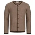 Produktbild: Nübler Trachtenstrickjacke Trachtenstrickjacke Langarm Ignaz in braun von Nübler 3XL