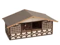 Produktbild: NOCH Weihnachtsmarktstand, 8 x 5 cm Kristallklare Winter Dekoration für Modelleisenbahn und Dioramen