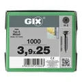 Produktbild: Spax GIX-D Trompetenkopf 3,9 x 25 H2 BOHRSPITZE PHOSPH MAGAZINIERT, 1000 Stück