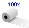 Produktbild: 100 Kassenrollen 57-45-12mm Normalpapier Bonrollen 25m