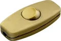 Produktbild: InterBär 5052-010.01 Schnurschalter Gold 2 x Aus/Ein 2A 1St.