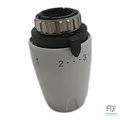 Produktbild: TA Heimeier 6700-00.500 Thermostat-Kopf DX mit eingebautem Fühl Skalenhaube weiß