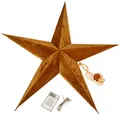 Produktbild: Star Velvet Papierstern, Papier, grau