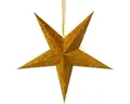 Produktbild: STAR TRADING LED Stern LED Papierstern Velvet Weihnachtsstern hängend 60cm Drahtlichterkette, LED Classic, warmweiß (2100K bis 3000K)