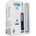 Produktbild: Oral-B iO Series 3N Duo, Elektrische Zahnbürste schwarz/blau, Matt Black/Ice Blue inkl. 2. Handstück