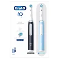 Produktbild: Oral-B iO Series 3n Matt Black/Ice Blue Elektrische Zahnbürste mit 2. Handstück