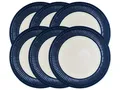 Produktbild: Greengate Teller-Set Alice Speiseteller dark blue 25,6 cm Set6, Porzellan