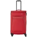 Produktbild: travelite Koffer Chios - 4-Rollen-Trolley L 78 cm erw. (rot), 4 Rollen rot