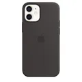 Produktbild: Apple iPhone 12 mini Silikon Case mit MagSafe - Schwarz Handyhülle #1907049
