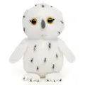 Produktbild: Uni-Toys Kuscheltier Waldtier Plushie - versch. Modelle - 13 cm - Plüsch-Figur - Plüschtier, zu 100 % recyceltes Füllmaterial Schnee-Eule