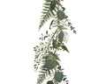 Produktbild: Decoris Künstliche Farn Eukalyptus Girlande 20x180cm - Blättergirlande für Tischdeko Fensterdeko Wanddeko - Blätter Kunstpflanze als Hochzeitsdeko Zimmerdeko und Bastelmaterial - Grün