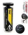 Produktbild: 3 Dunlop Pro Squashbälle - 2 gelbe Punkte - in 3er-Tube
