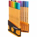 Produktbild: Stabilo-Point 88 Color- Parade 20er Kunststoffbox anthrazit-orange