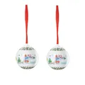 Produktbild: Hutschenreuther Porzellankugel Weihnachtskugel 2025 2er Set