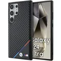 Produktbild: Handyhülle Case Galaxy S24 Ultra BMW MagSafe Carbon Optik Tricolor schwarz