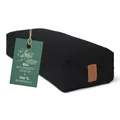 Produktbild: #DoYourYoga Yogabolster »Paravati« mit Bio-Buchweizenschalen (KBA), waschbarer Bezug, 67cm x 13cm, Meditationskissen/Sitzkissen/Zafukissen für Yin Yoga - schwarz