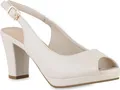 Produktbild: VAN HILL Damen Klassische Sandaletten Freizeit Schuhe 841589, Farbe: Beige, Größe: 39