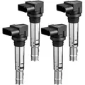 Produktbild: VEVOR 4 x Zündspulen kompatibel mit Audi A1, A3 Seat Alhambra Altea Cordoba Ibiza Leon Toledo Volkswagen Golf Polo Tiguan Vento für Audi 1.4T 1.8T 1.6L Volkswagen 1.4L 1.6L