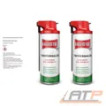 Produktbild: BALLISTOL 2x 350ml UNIVERSALÖL VARIO FLEX SPRAY PFLEGEÖL WAFFENÖL ROSTSCHUTZ