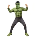 Produktbild: Rubie's Offizielles Luxuskostüm Hulk, Avengers Endgame, Kindergröße L, 8-10 Jahre, Körpergröße 147 cm Halloween