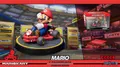Produktbild: Mario Kart Mario PVC Malte Statuen FIRST4FIGURES