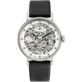 Produktbild: Zeppelin Damenuhr 74611 - Leuchtzeiger,Skelett-Ziffernblatt mit 12 Swarovski-Steinen,Weißes,schwarz - 36mm