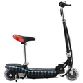 Produktbild: vidaXL E-Scooter mit Sitz und LED 120 W Schwarz