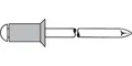 Produktbild: Gesipa Blindniet Alu Standard Senkkopf 5 x12mm