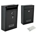 Produktbild: Mobilibrico - Briefkasten S6237 - Schwarz 6