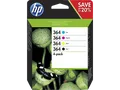 Produktbild: HP 364 Tintenpatrone Schwarz/Cyan/Magenta/Gelb (N9J73AE)