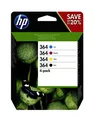 Produktbild: Original HP N9J73AE / 364 Druckerpatronen Multipack (Schwarz,Cyan,Magenta,Gelb)