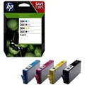Produktbild: 4x Original HP 364 Tinte Patrone DESKJET 3070A 3520 3522 OFFICEJET 4620 Blister