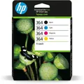 Produktbild: HP Druckerpatrone 364 (N9J73AE), Multipack, schwarz, cyan, magenta, gelb