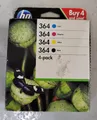 Produktbild: 4er-Pack Tintenpatrone HP 364 N9J73AE Neu OVP Original HP Photosmart 5510 MwSt.