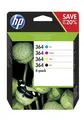 Produktbild: HP 364 Tintenpatrone Schwarz/Cyan/Magenta/Gelb (N9J73AE)