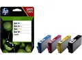 Produktbild: HP 364 4-pack Black/Cyan/Magenta/Yellow Original Ink Cartridges