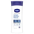 Produktbild: Vaseline Expert Care Instant Dry Skin Rescue Körperlotion, Beleuchtung für sehr trockene Haut - 1 x 400 ml