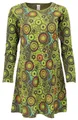 Produktbild: Guru-Shop Midikleid Hippie Minikleid Boho chic, Tunika - grün alternative Bekleidung