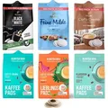 Produktbild: Tchibo Eduscho Kaffeepadmix Probierset Vielfaltspaket, Feine Milde, BLACK&WHITE, Caffè Crema, Lieblingspads & Klassisch, 204 Stück – 3x 36 Pads...