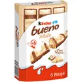 Produktbild: Kinder bueno White 6 einzeln verpackte Waffelriegel mit Füllung 132g