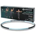 Produktbild: Schildkröt Fitness-Hoop, Hula-Hoop Ring, 100cm Durchmesser, 1,2kg, Anthrazit-SkyBlue, in 4-Farb Karton, 960236