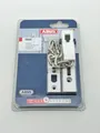 Produktbild: ABUS SK66 Türkette mit Federsperre für Haustür Wohnungstür weiß m. Chromkette