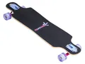 Produktbild: muuwmi Longboard, mit ABEC 7 Neon-Leuchtrollen - B-Ware sehr gut